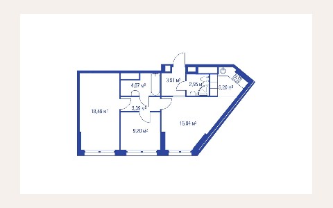 ЖК iLove: планировка 1