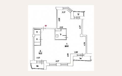 ЖК Интонация: планировка 3
