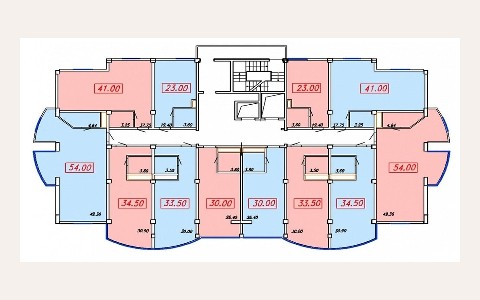 ЖК Измайловский — планировка 2 ЖК Измайловский: планировка 2