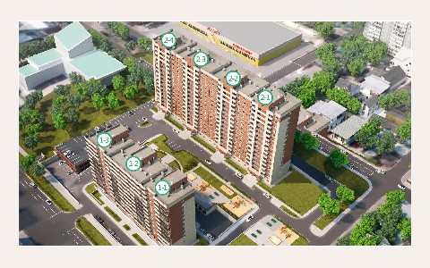 ЖК Изумрудная долина: планировка 1