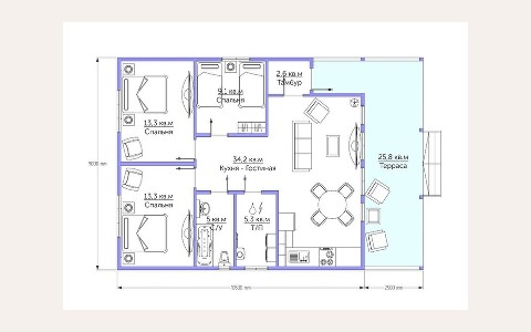 ЖК Камелот: планировка 2