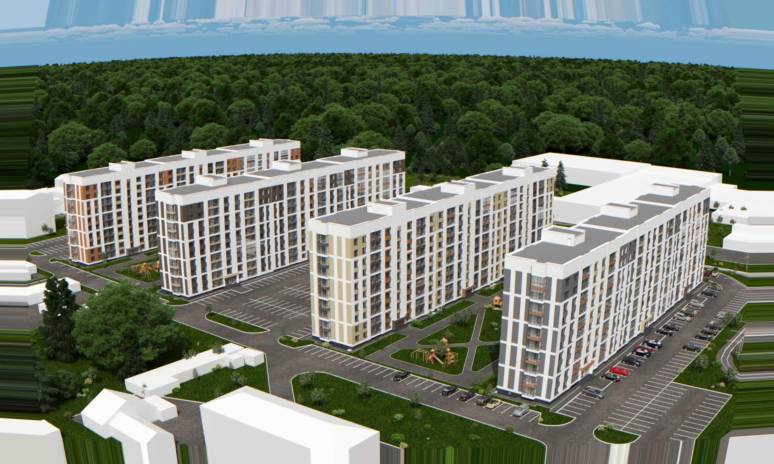 ЖК Карамель: общий план (контент)