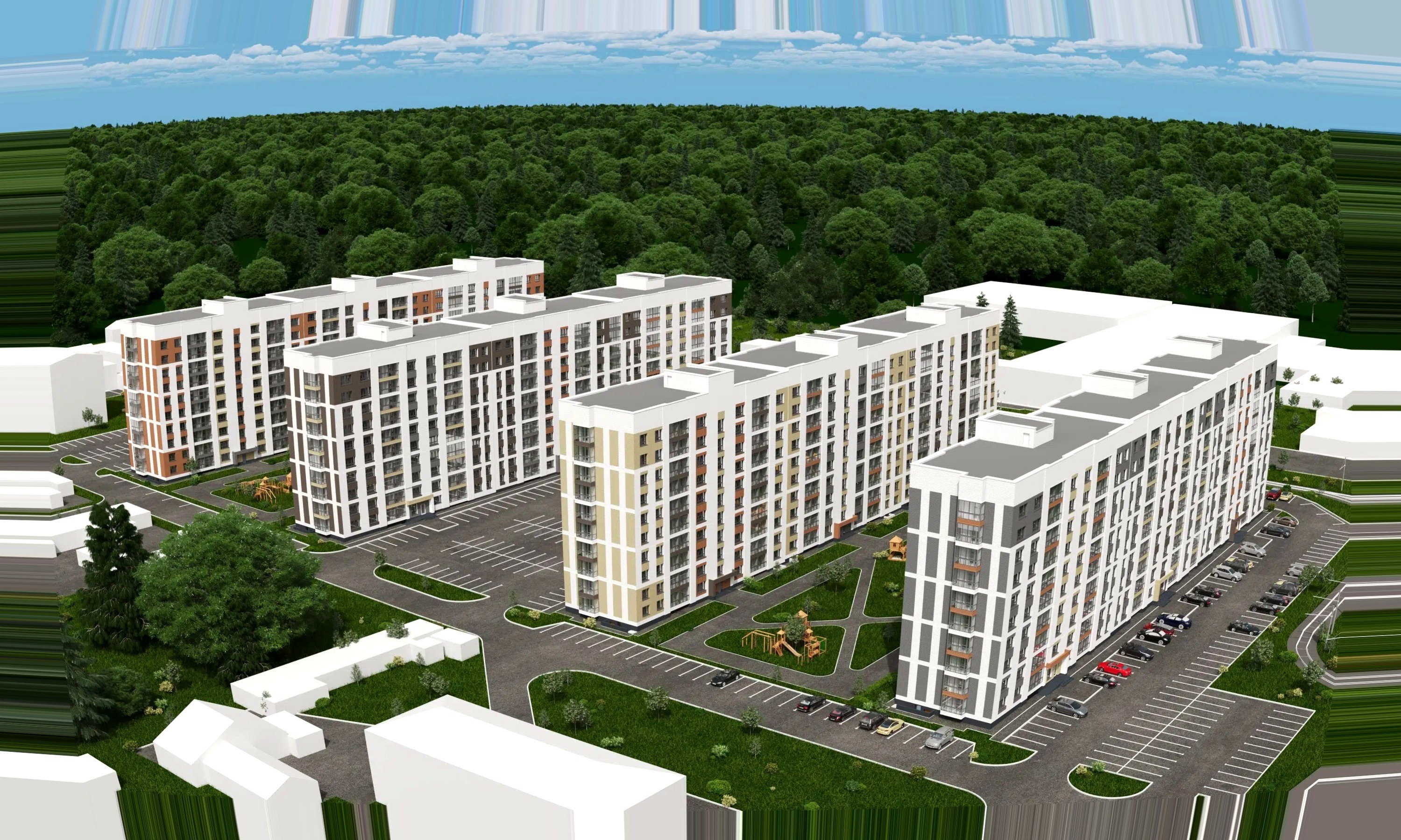 ЖК Карамель — общий вид