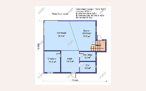 ЖК Каскад: планировка 2