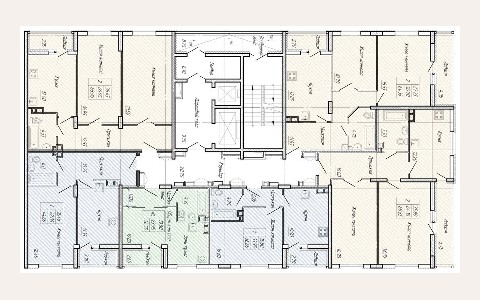 ЖК Каскад: планировка 3