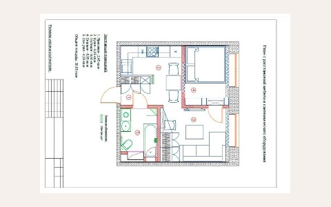 ЖК KleinHouse: планировка 1