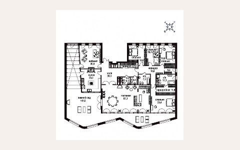 ЖК Кленовый DOM: планировка 2