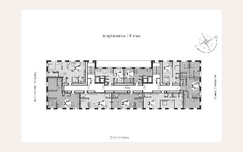 ЖК Клубный дом на Сретенке: планировка 1