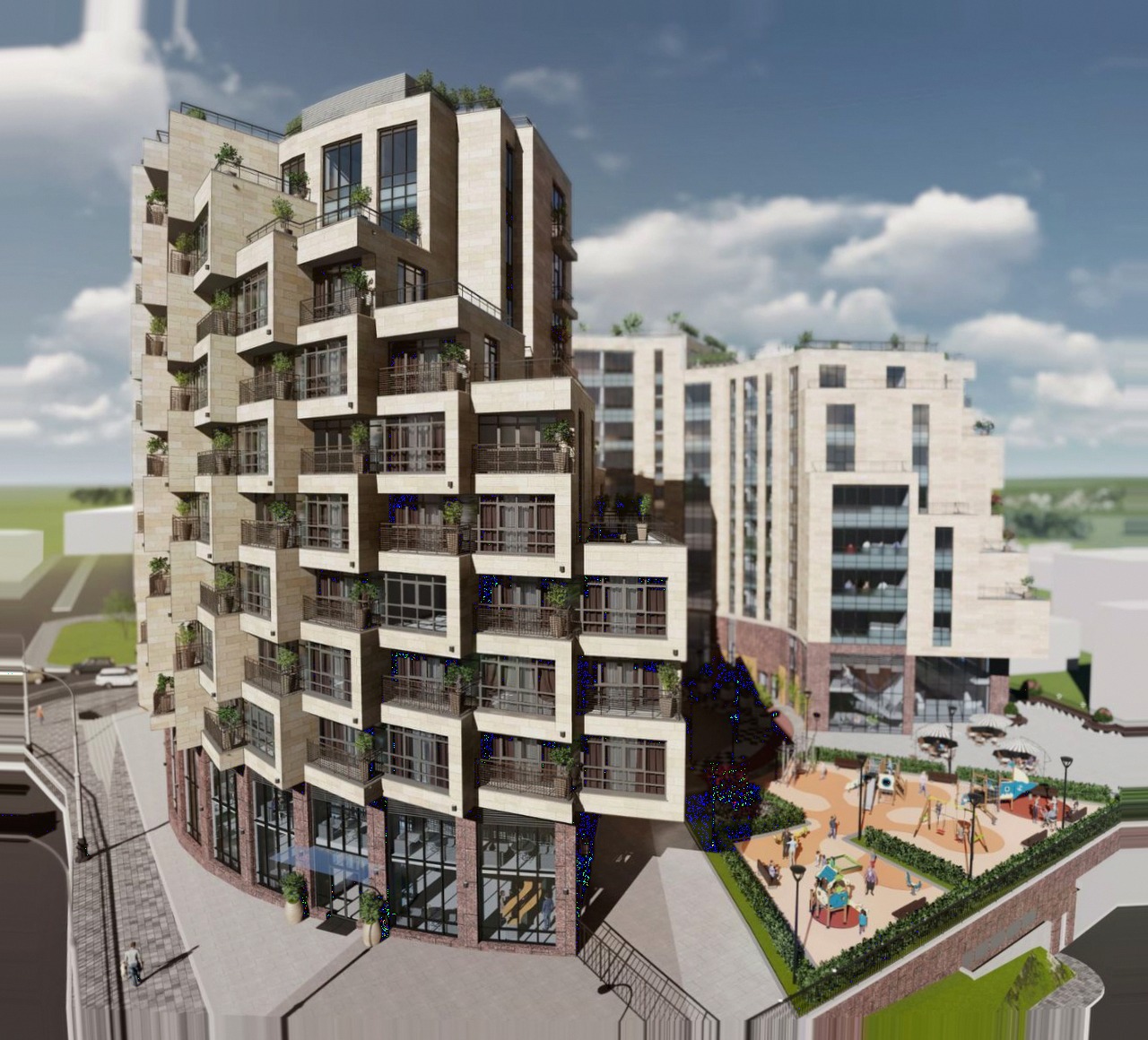 ЖК Клубный дом Рублево — общий вид