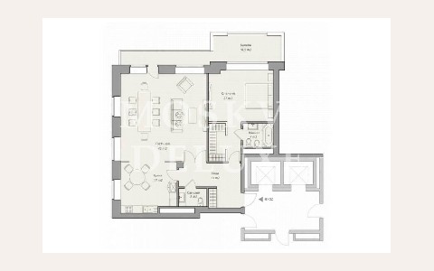 ЖК Knightsbridge Private Park: планировка 1