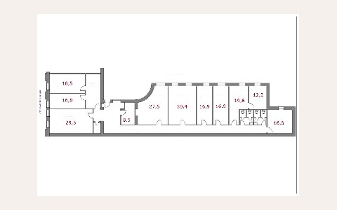 ЖК Кузнецкий Мост 19: планировка 1
