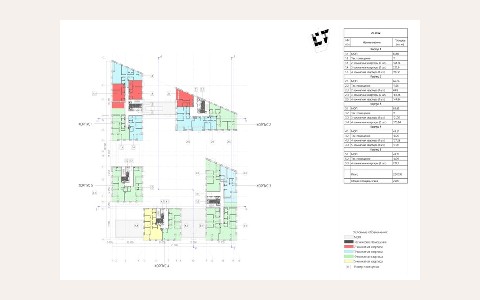 ЖК Квартал Foriver: планировка 2