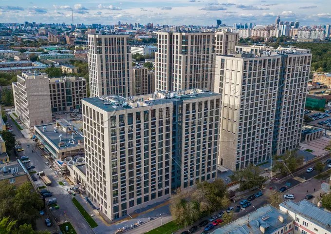 ЖК Квартал Redside — премиум у Москва-Сити, Пресненский (ЦАО) Вариант свободной планировки, Квартал Redside, премиум ЦАО