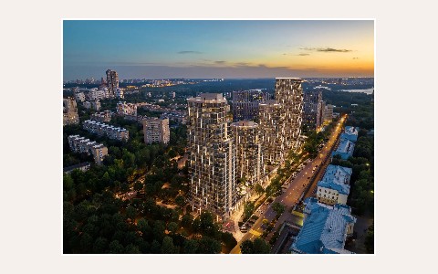 ЖК Квартал Серебряный Бор — планировка 1 ЖК Квартал Серебряный Бор: планировка 1