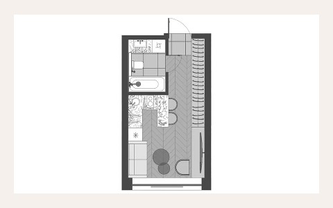 ЖК Квартал Серебряный Бор — планировка 5 ЖК Квартал Серебряный Бор: планировка 5