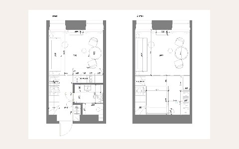 ЖК La Rue — планировка 1 ЖК La Rue: планировка 1