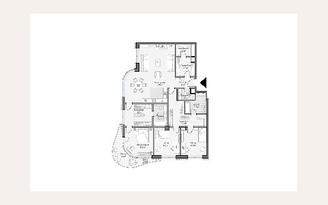 ЖК Лаврушинский 11: планировка 4