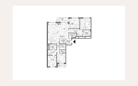 ЖК Лаврушинский 11: планировка 5