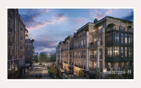 ЖК Le Dome — планировка 3 ЖК Le Dome: планировка 3