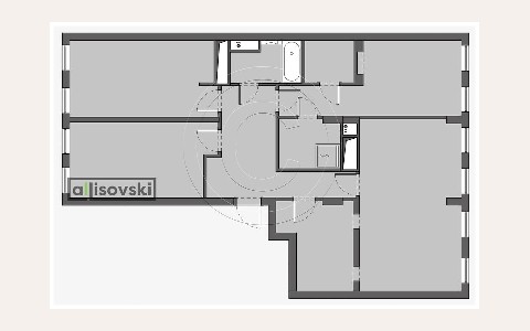 ЖК Лефорт: планировка 1