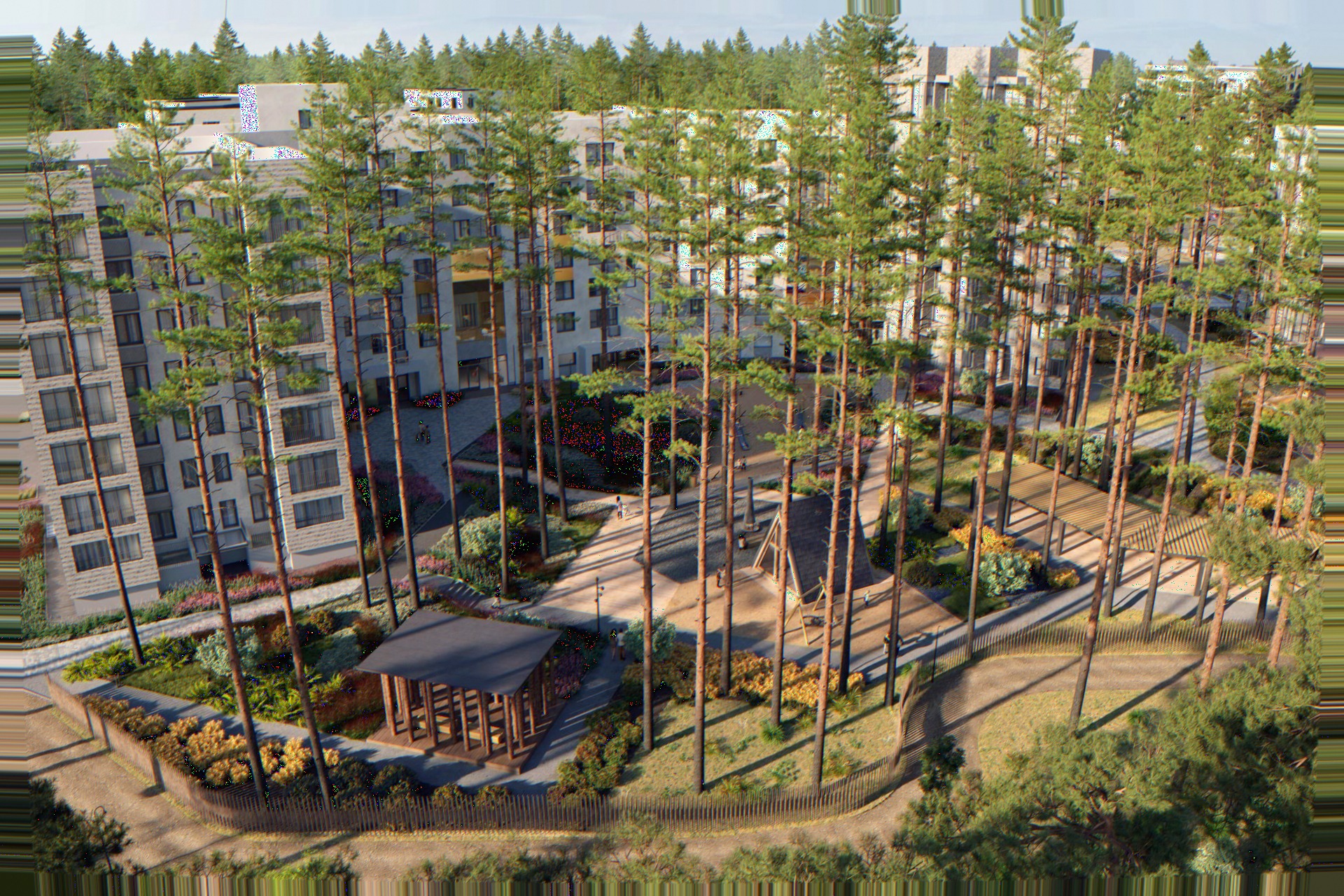 ЖК Лес: общий план (контент)