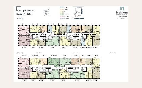 ЖК Level Донской: планировка 1