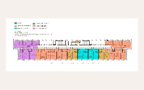 ЖК Level Стрешнево: планировка 1