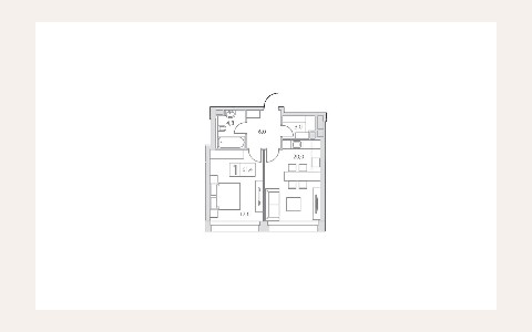 ЖК Life-Кутузовский — планировка 3 ЖК Life-Кутузовский: планировка 3