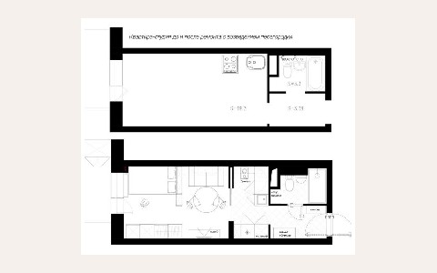 ЖК Loft Studio 8: планировка 1