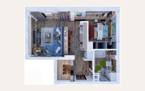 ЖК Loft Studio 8: планировка 2