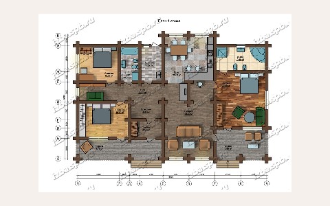 ЖК Ломоносов: планировка 1