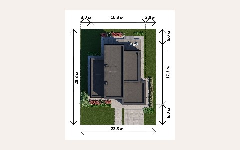 ЖК LUNAR: планировка 1