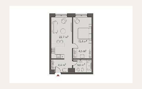ЖК Magnum: планировка 5