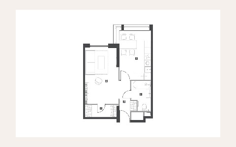 ЖК MainStreet: планировка 2