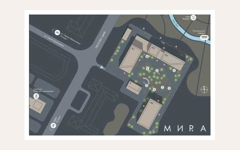 ЖК MИRA: планировка 1