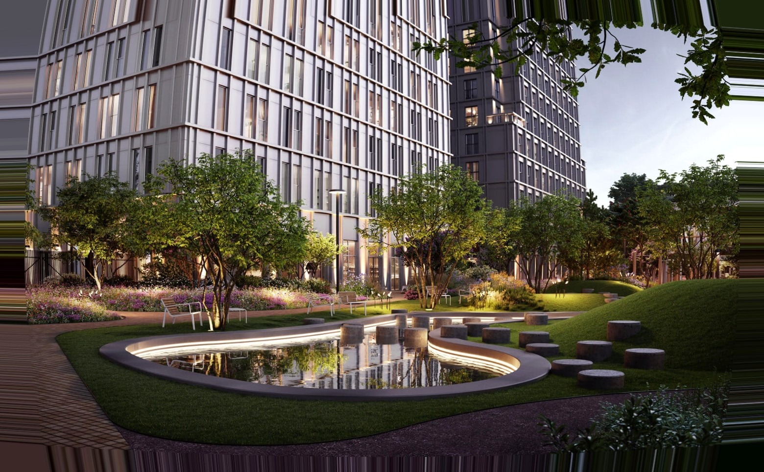 ЖК Nicole: общий план (контент)