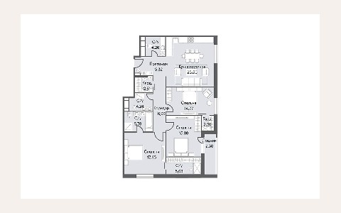 ЖК NV/9 ARTKVARTAL: планировка 2