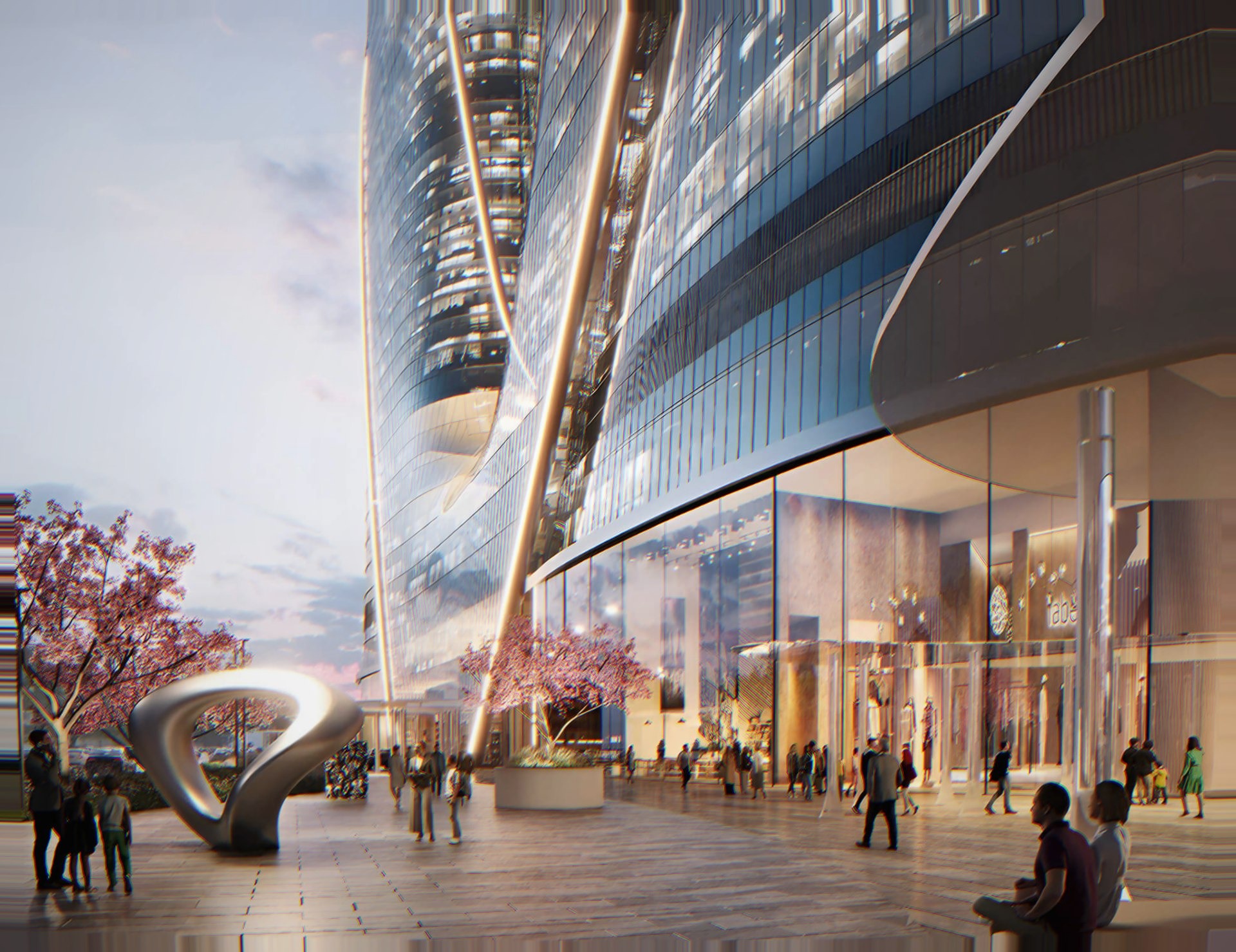 ЖК One: общий план (контент)