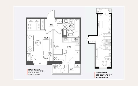 ЖК One: планировка 4