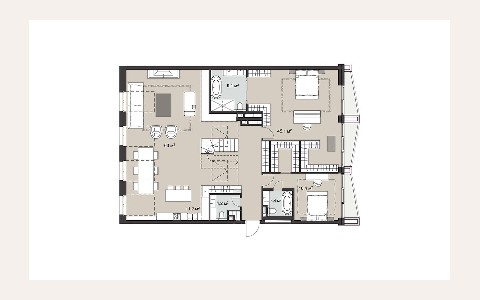 ЖК Ordynka: планировка 1