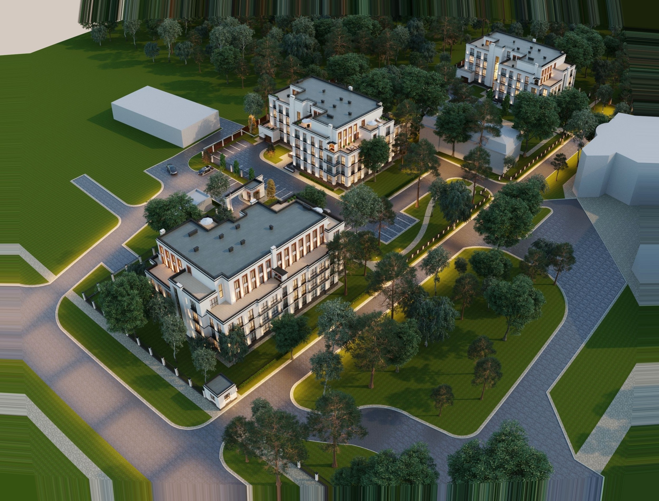 ЖК Park Residence: общий план (контент)