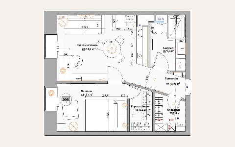 ЖК Petrovsky Apart House: планировка 1