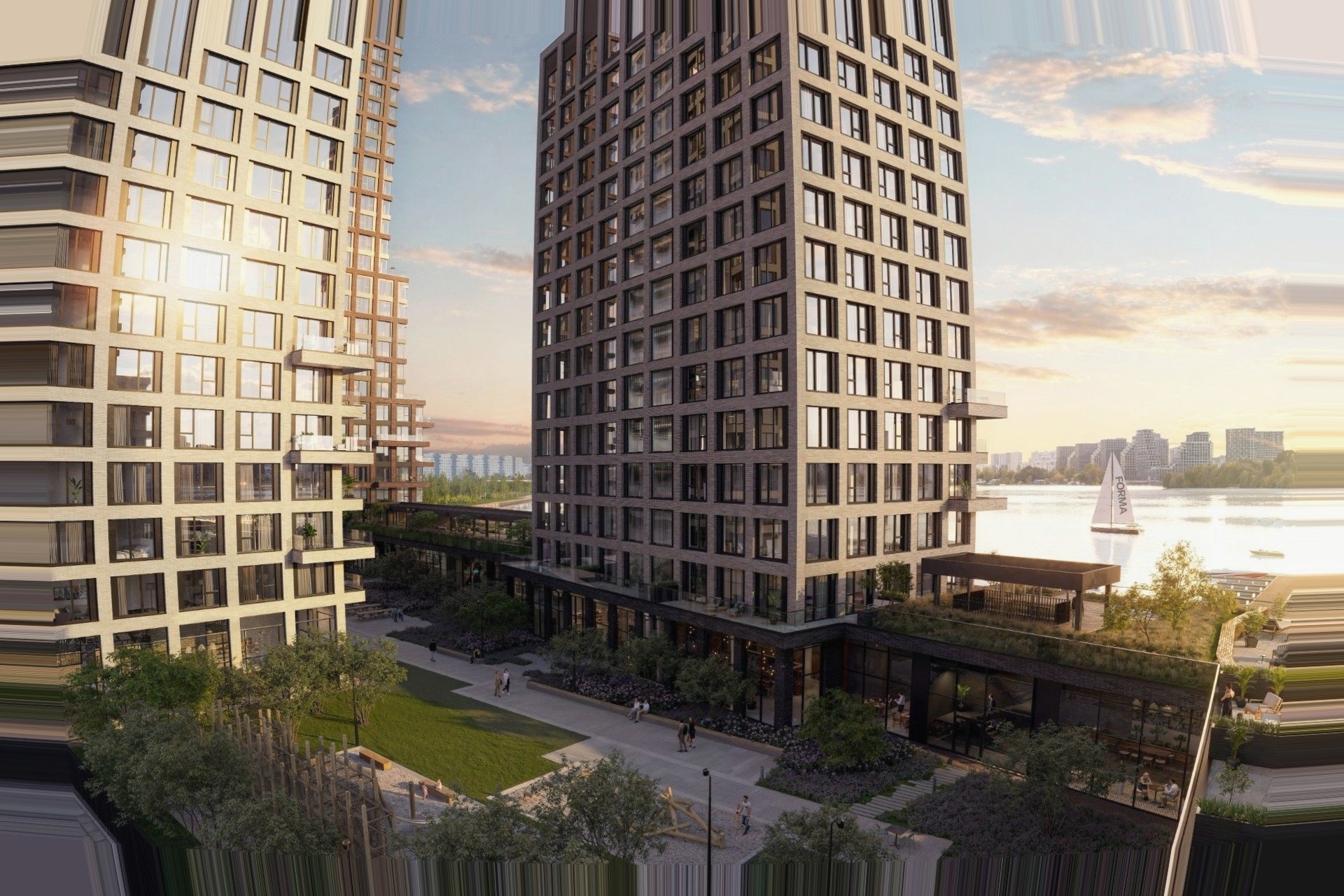 ЖК Portland: общий план (контент)