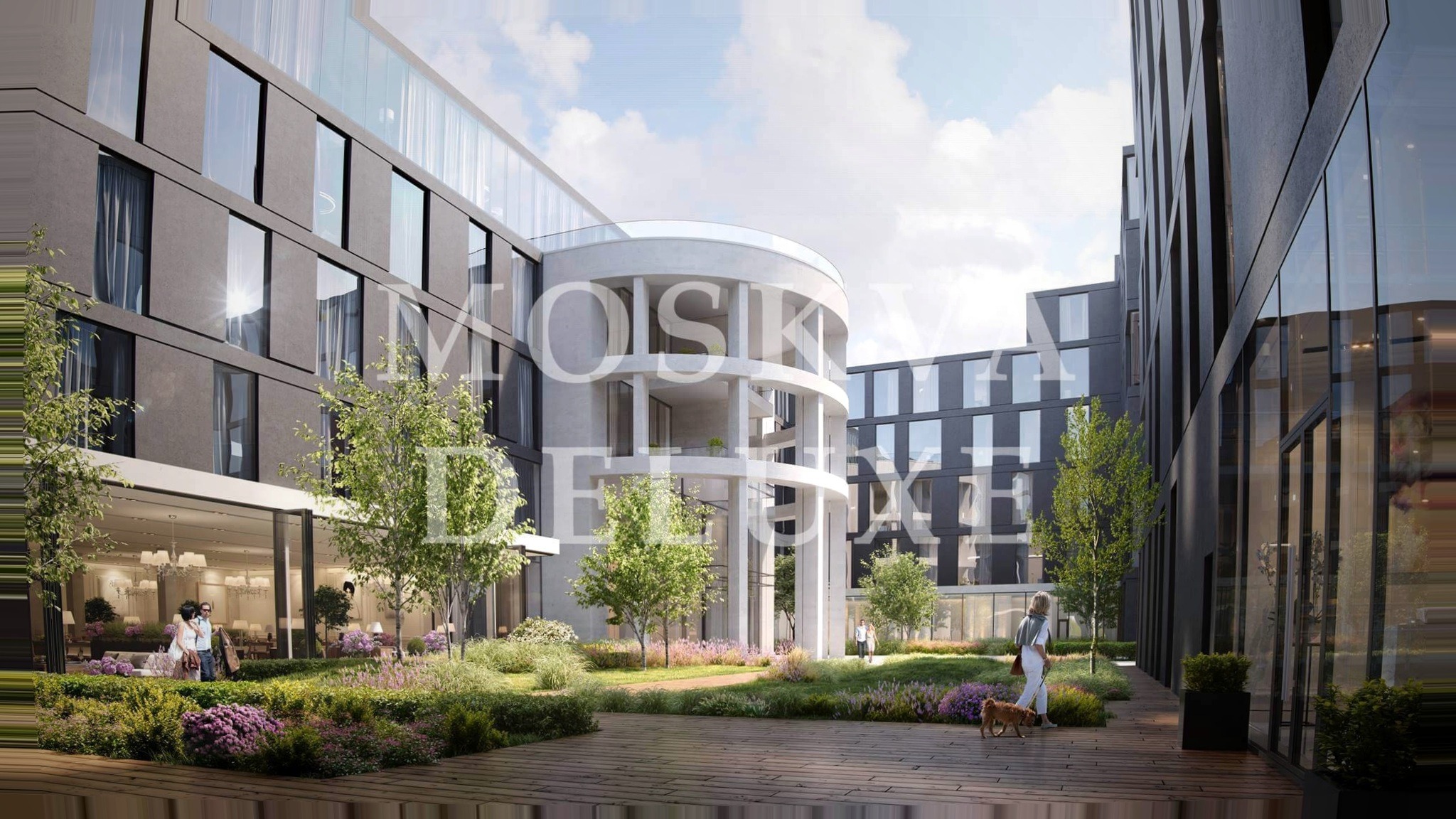 ЖК Roza Rossa: общий план (контент)