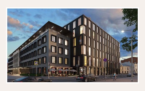 ЖК Roza Rossa: планировка 1