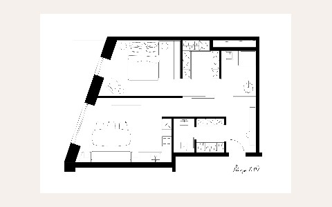 ЖК Savvin River Residence — планировка 2 ЖК Savvin River Residence: планировка 2