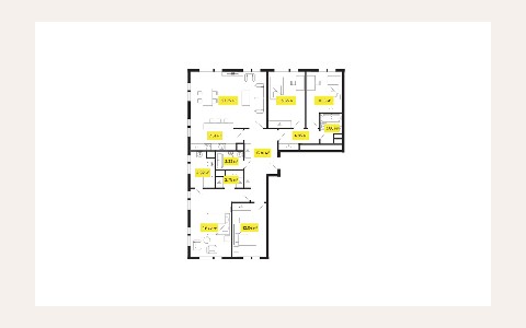 ЖК Shome: планировка 1