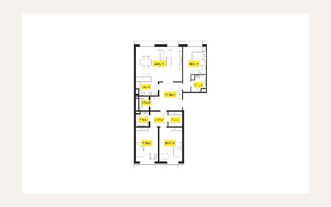 ЖК Shome: планировка 3