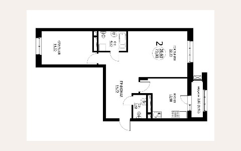 ЖК Silver: планировка 4