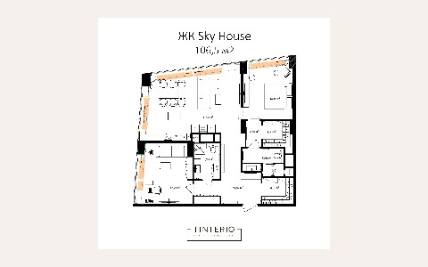 ЖК SKY House: планировка 1